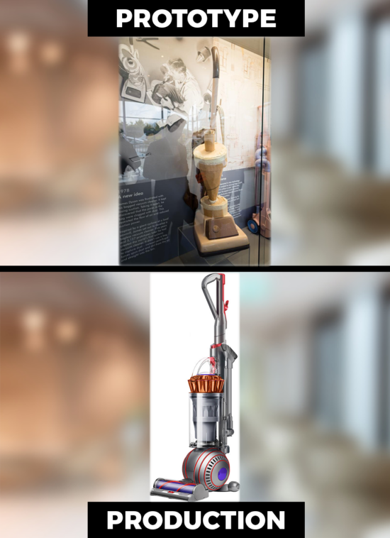 Dyson Vacuum Cleaner - Prototype to Production