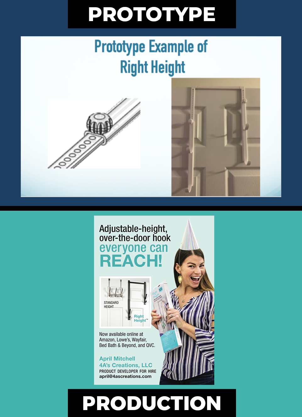 Right Height - Prototype to Production