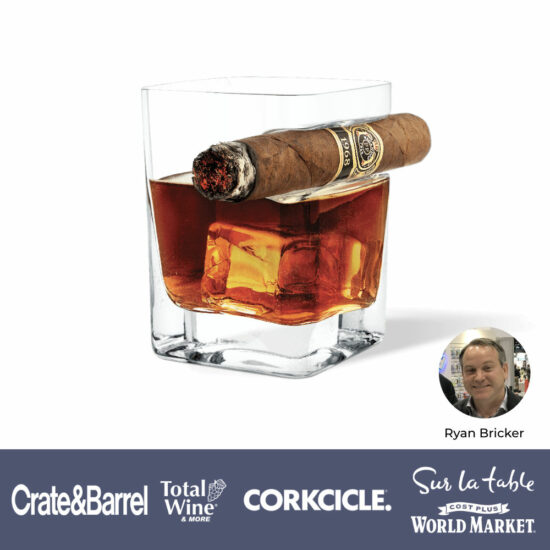 Cigar Glass Invented by Ryan Bricker