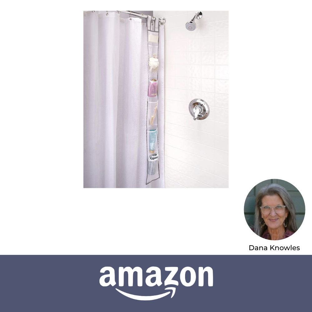 Hanging Shower Caddy Invented by Dana Knowles