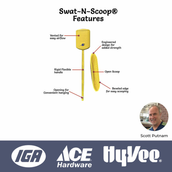SwatNScoop Invented by Scott Putnam