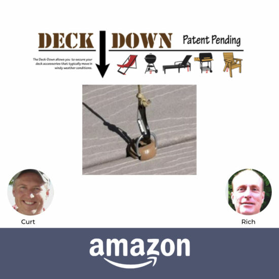 Deck Down Invented by Curt and Rich